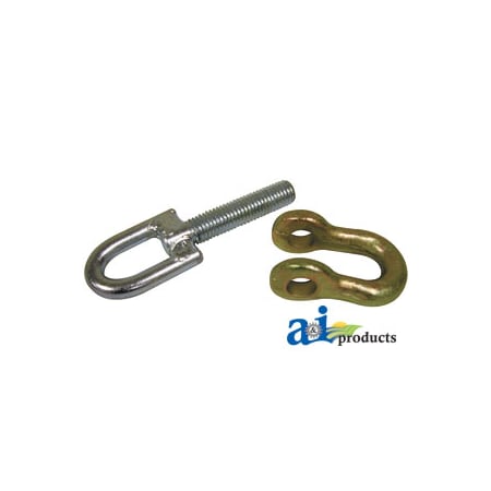 A & I Products Stabilizer Link, Tractor End 4" x5" x2" A-SBA370500500